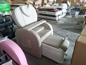 Offre Spéciale : Ensemble d'équipements de salon modernes – Fauteuil électrique portable pour soins du visage et lit de pédicure durable avec fonctions de massage et de manucure - Product Image 6