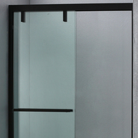 Nouvelle Arrivée DOMO Cabine de Douche Moderne à Cadre en Alliage d'Aluminium avec Plateau en Acrylique Garantie 1 An Produit de Salle de Bain Premium