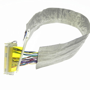 JAE FI-RE51 Platte LVDS-kabel 0,5 mm pitch 51-pins afgeschermde LCD-scherm micro coaxiale kabelboom voor automotive touchscreen monitor - Product Image 6