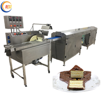 Machine de glaçage alimentaire pour petit beignet chocolat distributeur manuel de chocolat chaud machine d'enrobage par moulage