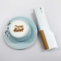 Imprimante à jet d'encre alimentaire EVEBOT PrintPen pour café, gâteaux et pâtisseries, macarons, impression comestible, imprimante portable manuelle, cocktail, yaourt