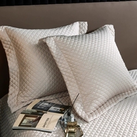 Ensemble de couvre-lit de luxe en coton, taie d'oreiller, couvre-lit matelassé, couvre-lit, couvre-lit, ensemble de couvre-lit 3 pièces