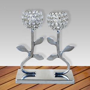 Crystal T light Votive holder Classical Design T Light Votive Holder Antique Crystal Candle Holder Manufacturer from India - Product Image 5