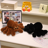 Jouet en peluche araignée réaliste et mignon, peluche araignée douce et moelleuse, idéal pour les farces et la décoration d'Halloween, cadeau pour enfants et adultes