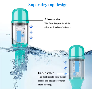 Penjualan Panas Set Snorkel Menyelam HD Dewasa Masker Kaca Lensa Tunggal Sirip Peralatan Renang Snorkeling Scuba Karet PC Dapat Disesuaikan OEM - Product Image 4