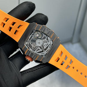 Reloj Mecánico de Lujo de la Serie de Fibra de Carbono YRM11-03 Equipado con Movimiento Mecánico de Cronometraje 7750 para Hombre - Product Image 6