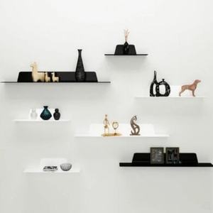 Kinno estantes de pared flotantes montado <span class=keywords><strong>en</strong></span> la pared estante de especias de metal baño <span class=keywords><strong>en</strong></span> estante de pared color blanco - Product Image 4