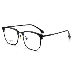 Monturas de Gafas Rectangulares Tianjin 270, Ancho Medio, Unisex, Lentes de Resina de Titanio, Gafas Ópticas - Product Image 1
