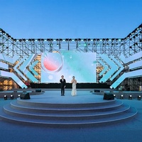 VORTEX租赁公司定向设计P2.6 LED租赁面板无线参数修改室内晚会LED墙