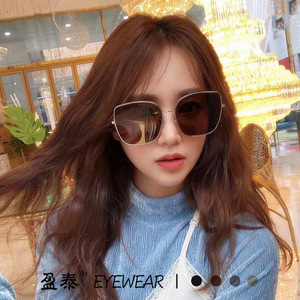 <b>Sunglasses</b> Metal <b>Square</b> Frame UV400 Polarized For Women Fashion Travel Driving Party - Product Image 1
