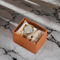 Luxuriöse Damen-Analoguhr mit Miyota-Uhrwerk, Charm-Armband und Armband-Set in Geschenkbox