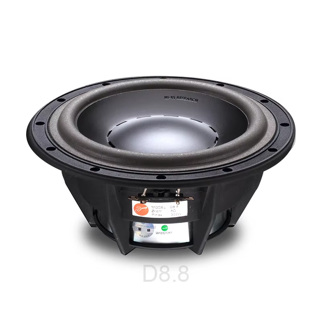 Hi-Fi Midbass Shielded 150W 8 Ohm 86dB 40Hz - 2000Hz Hivi D8.8 Hi-end Woofer Speaker