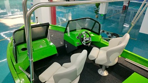 Factory New 16FT Luxury Aluminio Bass Boat 5,5 m Yate deportivo soldado <span class=keywords><strong>para</strong></span> <span class=keywords><strong>Crucero</strong></span> y Pesca - Product Image 5