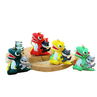 Großhandel Custom 3D Kawaii PVC Puppen 3D Kawaii Gummi Schlüssel anhänger Charakter Schlüssel anhänger