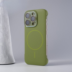 Custodia Ultra per <span class=keywords><strong>iPhone</strong></span> 17 16 15 Pro 14 <span class=keywords><strong>13</strong></span> 12 con lenti per <span class=keywords><strong>fotocamera</strong></span> con struttura in pelle Lychee - Product Image 5