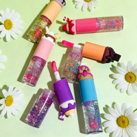 Gloss à lèvres Beauty Model so Sweet, effet dessert, brillant et scintillant, hydratant, maquillage des lèvres pour filles