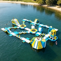 Équipement de jeu aquatique gonflable de qualité commerciale pour l'intérieur et l'extérieur, pour le divertissement