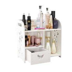 Boîte de <span class=keywords><strong>rangement</strong></span> cosmétique de bureau grande capacité pour salle de bain, dortoir, coiffeuse avec tiroir - Product Image 5