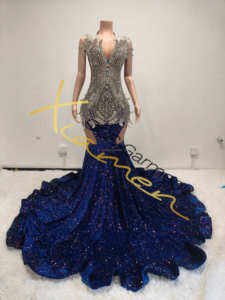 <span class=keywords><strong>Abiti</strong></span> <span class=keywords><strong>da</strong></span> Sera Eleganti e di Lusso Ocstrade con Perline 3D e Strass Scintillanti, Adatti <span class=keywords><strong>per</strong></span> Feste e Matrimoni - Product Image 3