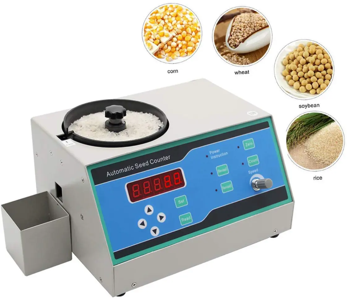 Contador de semillas digital automático máquina de conteo LED para grano