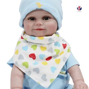 Bandana-Lätzchen Sabber Neugeborene Jungen Mädchen saugfähige Baumwolle Unisex-Baby-Lätzchen zum Zahnen sabber