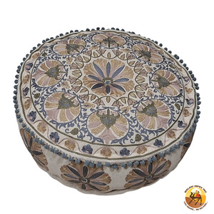 ผ้าปักลายสไตล์อินเดียแบบดั้งเดิม40X40X20ซม. สไตล์โบฮีเมียนทันสมัย - Product Image 3