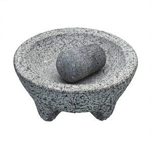 <span class=keywords><strong>Molcajete</strong></span> Tradicional de Granito Sólido de Alta Calidad con Tejolote - Product Image 1