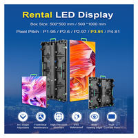 Pantalla LED de Alquiler para Exteriores TOPvision P1.95 P2.6 P2.976, 500x500x500/1000mm, IP65 Impermeable, Alta Definición, para Actividades al Aire Libre
