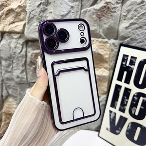 เคสใสกันกระแทกแบบ TPU ชุบไฟฟ้า สำหรับ <span class=keywords><strong>iPhone</strong></span> 17 และ S25 - Product Image 1