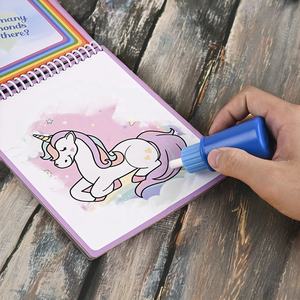 Libro da Colorare ad Acqua Magico con Penna, Disegni Veicoli e Frutta Colorati, per Scarabocchiare, Economico all'Ingrosso - Product Image 4