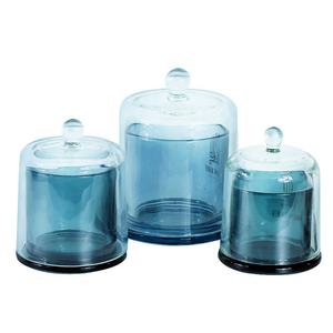 Bán Sỉ Giá Đỡ Nến Thủy Tinh Theo Yêu Cầu Đèn Lồng Hình Vòm Chuông Nến - Product Image 1