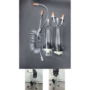 Seringue d'<span class=keywords><strong>angiographie</strong></span> haute pression de sécurité personnalisée de 200 ml pour injecteur de contraste <span class=keywords><strong>CT</strong></span> – Approvisionnement direct usine - Product Image 3