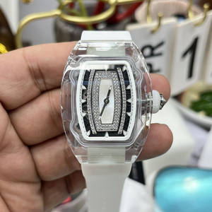 Reloj de Pulsera Esqueletizado Totalmente Automático para Mujer, Elegante Reloj Mecánico Resistente al Agua con Efecto Luminoso - Product Image 1