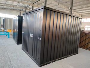 Contenedor de almacenamiento plegable de acero portátil y extensible de 19 pies de China, solución de vida plana para estadounidenses - Product Image 3