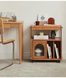 Multifunctionele moderne salontafel van massief hout, klein formaat en eenvoudig te installeren - Product Image 3