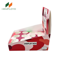 Boîte de présentation personnalisée PreTube Roll Display Box Pop-Top, étui de vente au détail avec carton et sac en Mylar, présentoirs de comptoir pour la vente au détail