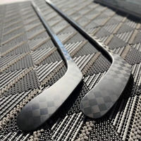 Bâton de hockey sur glace léger modèle gardien de but P92/P28 en fibre de carbone 3K/12K/18K/UD avec logo personnalisé 2026 pour entraînement régulier