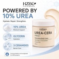 Crème corporelle à 10 % d'urée sous marque privée, hydratante pour peaux sèches, soutien de la barrière cutanée, soin des mains et des pieds, fabricant OEM ODM