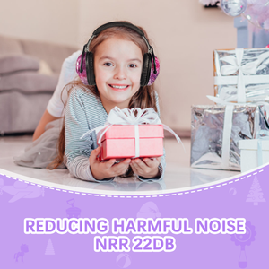 Детские складные наушники Starry Shining ABS для защиты слуха с шумоподавлением 22 дБ, сертифицированные CE - Product Image 4