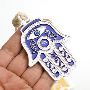 New <span class=keywords><strong>Auto</strong></span> gương chiếu hậu treo OJO turco Nazar amulet mắt ác trang trí Hamsa tay của Fatima treo bảo vệ cho nhà - Product Image 2
