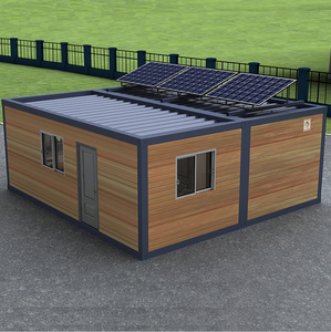 Easy to organize, low cost, modular steel structure log cabins wooden house prefabricated wooden cabin house