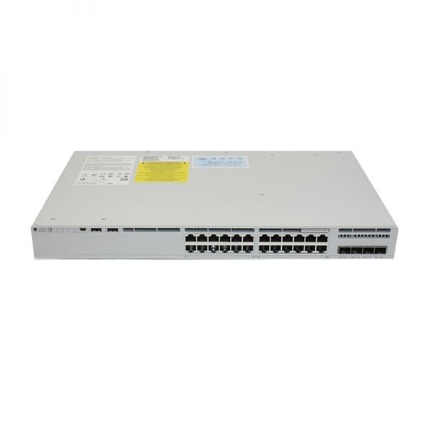 New Catalyst 9200L-24P-4X-E 24-Port PoE Switch with 4x10G Uplinks QoS 128Gbps Stackable Enterprise Networking Switch