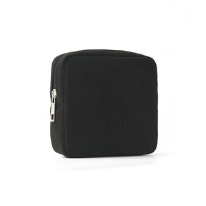 Bolsa de Pana Sostenible para el Periodo Menstrual, Organizador Todo en Uno para Maquillaje, Tarjetas de Crédito, Artículos Esenciales de Viaje, Bolsa de Transporte Diaria Compacta y Reutilizable - Product Image 2