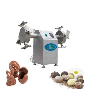 New Automatic hollow chocolate egg making machine chocolate spinning machine