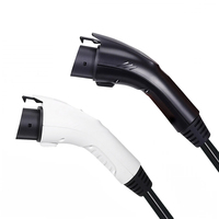 Câble de charge pour véhicule électrique Type1 50A Câblage de 5 mètres Prise Type1 Chargeur EV portable Station de charge pour véhicule électrique 50A