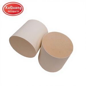 XG-AUTOPARTS ronde de voiture d'échappement en céramique en nid d'abeille <span class=keywords><strong>catalyseur</strong></span> pour convertisseur catalytique 400 icsp icsp 600 <span class=keywords><strong>106</strong></span>*100 - Product Image 1