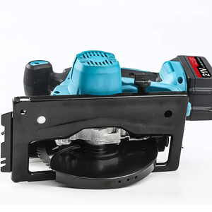 Machine à bois sans fil de qualité industrielle avec scie circulaire sans balais à batterie lithium-ion, pour la découpe de pierre et de bois - Product Image 5