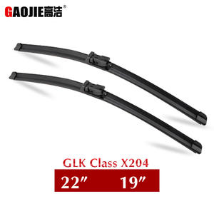 Escobillas Limpiaparabrisas Delanteras para Mercedes-Benz Clase GLK X204, Sin Marco, de Goma Sintética, Ángulo de Raspado de 180 Grados - Product Image 4