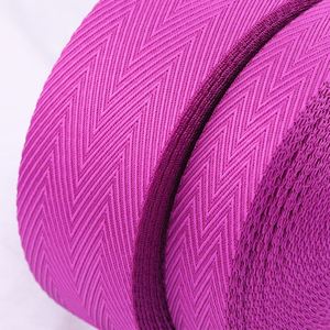 Factory Custom Herringbone Twill <b>Webbing</b> Polyester <b>Webbing</b> Is Mainly Used for Clothing Bags - Product Image 1