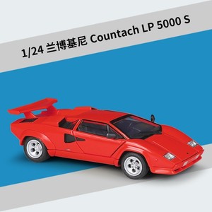 Venta caliente 1:24 escala Countach LP 5000 <span class=keywords><strong>S</strong></span> aleación Juguetes Coche modelo simulación Metal coche juguetes Diecast coche para niños adultos colección - Product Image 4
